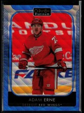 2021-22 O-Pee-Chee Platinum Blue Surge #192 Adam Erne