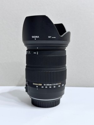 Sigma 18-200mm 1:3.5-6.3 DC OS HSM Bildstabilisiertes Objektiv - für Canon