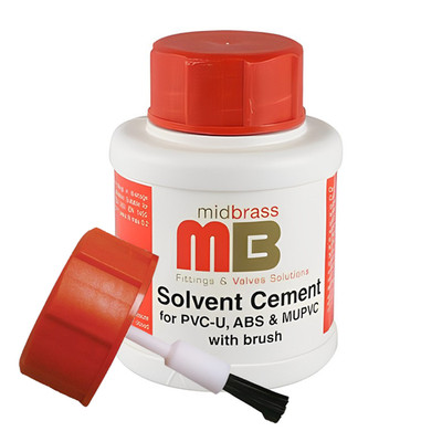 Lösungsmittel Zement PVC Klempner Abfall Rohr Schweißkleber 125ml