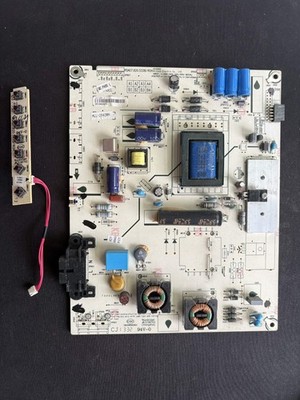 Hisense RSAG7.820.8718/ROH Power Supply Board w/ Input Buttons & Power Switch
