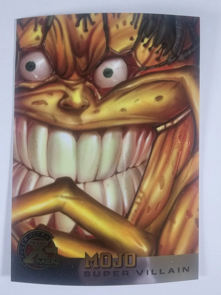 FLEER ULTRA X-MEN 6 Card Lot JUGGERNAUT, Emplate, Locus, Ladtly Deathstrike, Moj - Image 4 of 4