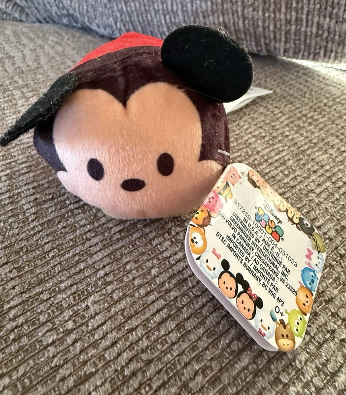 Disney Tsum Tsum Mickey Mouse 3.5" Plush New NWT