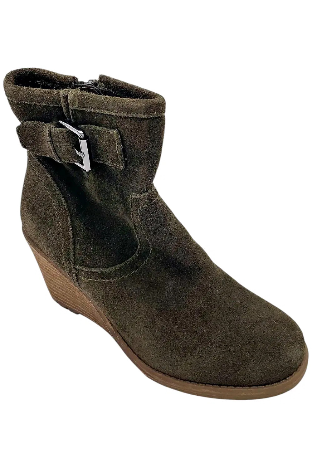 Carlos by Carlos Santana Women's Trace Ankle Boot Forest