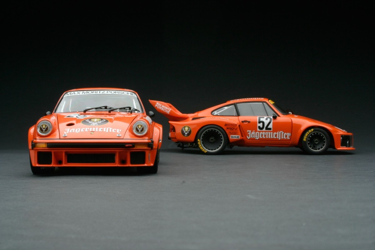 Exoto | 1:18 | JAGERMEISTER GIFT SET | 1976 Porsche 934 RSR Turbo