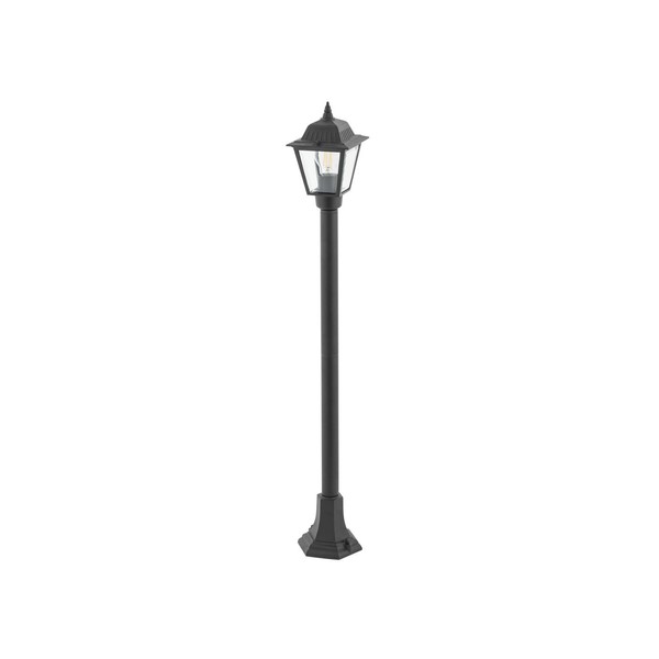 Wegeleuchte Stehleuchte AußEnleuchte IP44 E27 100 Cm Klein Schwarz Rustikal-image
