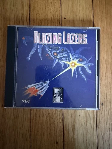 Blazing Lazers for TURBOGRAFX-16 TG16 HuCard, Case, Manual
