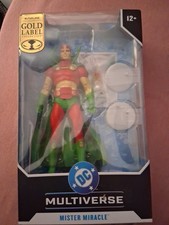 McFarlane Toys DC Multiverse Gold Label Mister Miracle 7 Action Figure In Hand