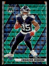 2025 Panini Mosaic #115 Chigoziem Okonkwo Mosaic Green