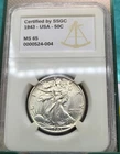1943   Walking Liberty Half Dollar MS65 SSGC  Lustrous Look!!