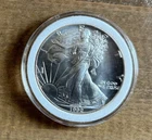 1992 American Silver Eagle $1 Coin, 1 Troy Ounce Silver - No Reserve