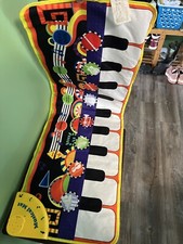 42 1/2 x 14 Floor Piano Keyboard Musical Mat Touch Playmat with 10 Demo Songs