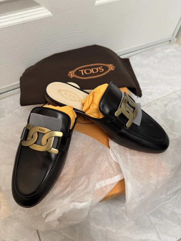 Mocasines Tod's de cuero negro