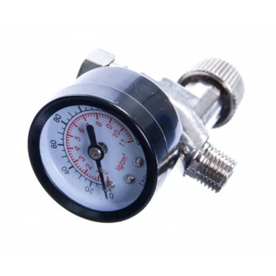 MAGNUM MINI Druckminderer mit Manometer Druckluftventil 1/4" Mini Druckluftregler