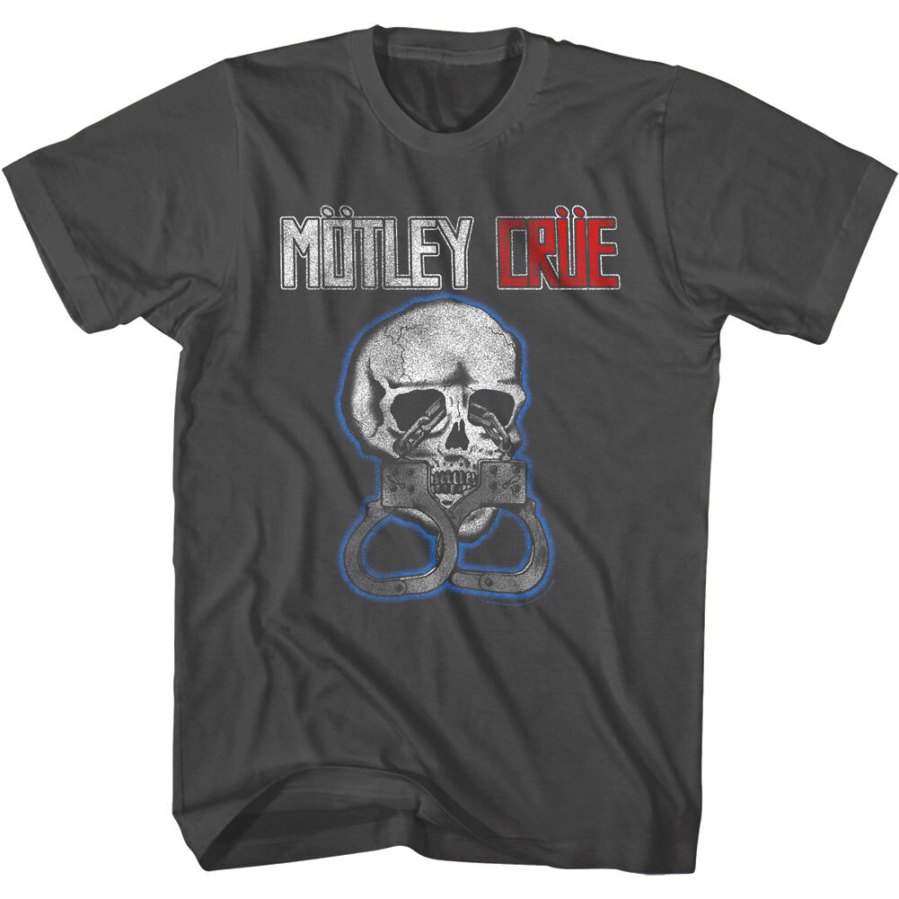 Motley Crue Skull Handcuffs Men's T Shirt | eBay