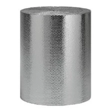 USEP 12 in. x 5 ft. Double Reflective Insulation SPIRAL Duct Pipe HVAC Wrap R8