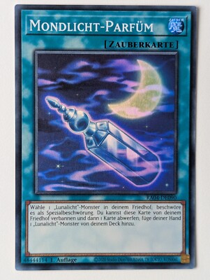 Mondlicht-Parfüm RA04-DE090 Super Rare Deutsch NM YUGIOH