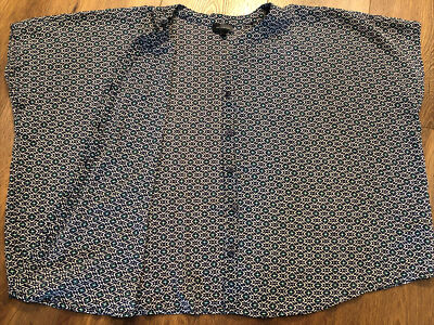 The Limited Women's Size XS/S Blue, Green, Tan Sheer Button