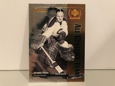 1999 Upper Deck Century Legends All-Century Team #AC6 Jacques Plante Hockey Card