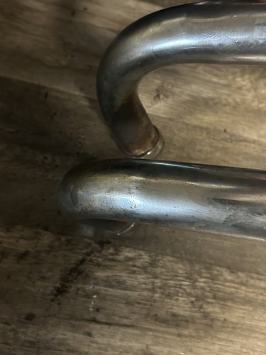 1982 Honda CB750C OEM Head Pipes Exhaust 4 Into 2 - Foto 11 di 15