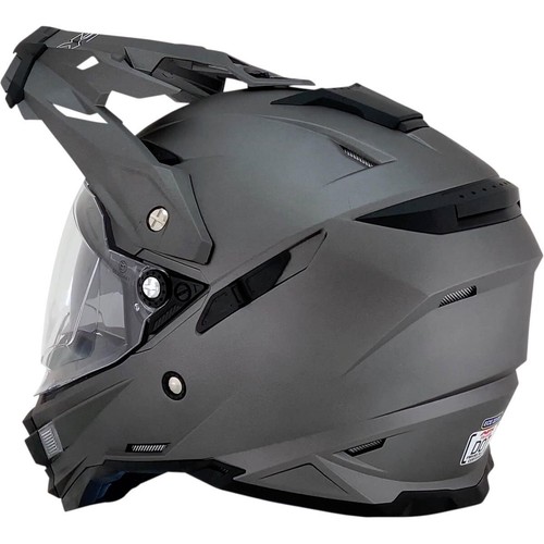 AFX FX-41DS Solid Dual Sport Motorcycle Helmet XS-2XL DOT/ECE Pick Color - Picture 12 of 50