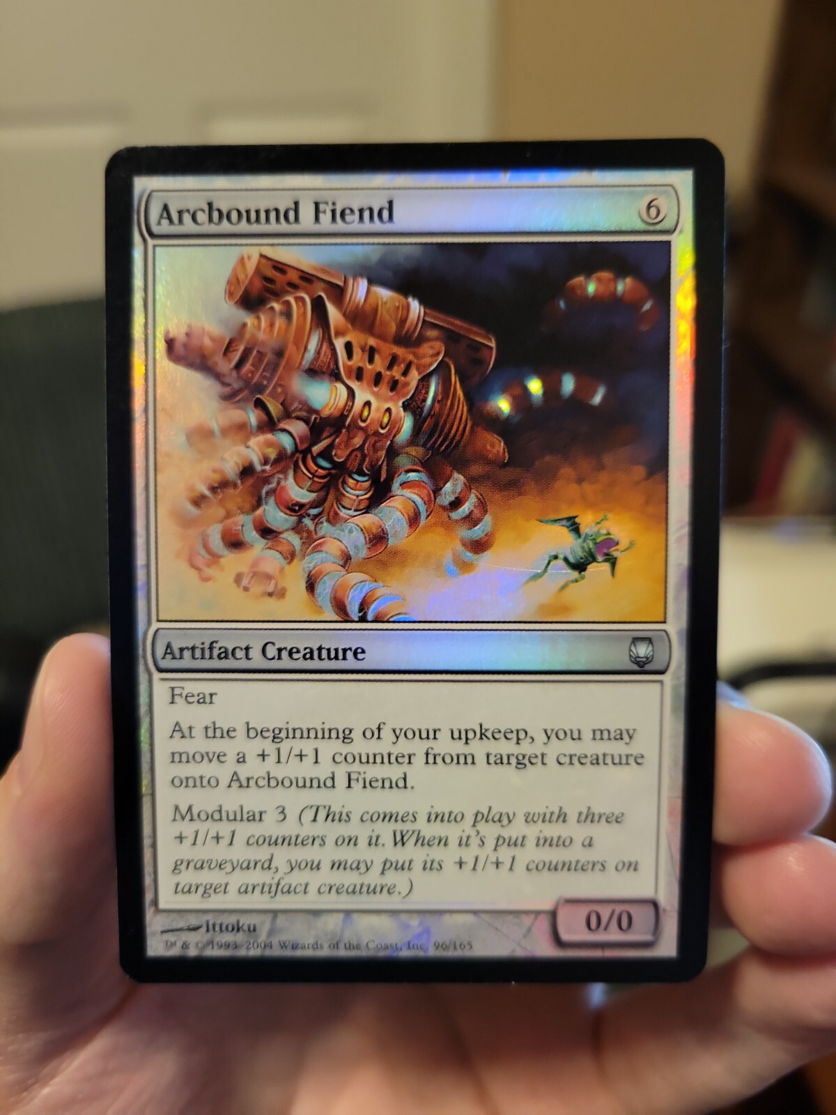 Arcbound Fiend - FOIL - Darksteel - MTG - LP