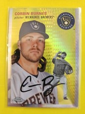 2023 Topps Chrome Platinum Prism Refractor #230 Corbin Burnes - Brewers