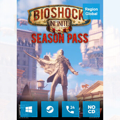 BioShock Infinite - Season Pass PC Game Steam CD Key