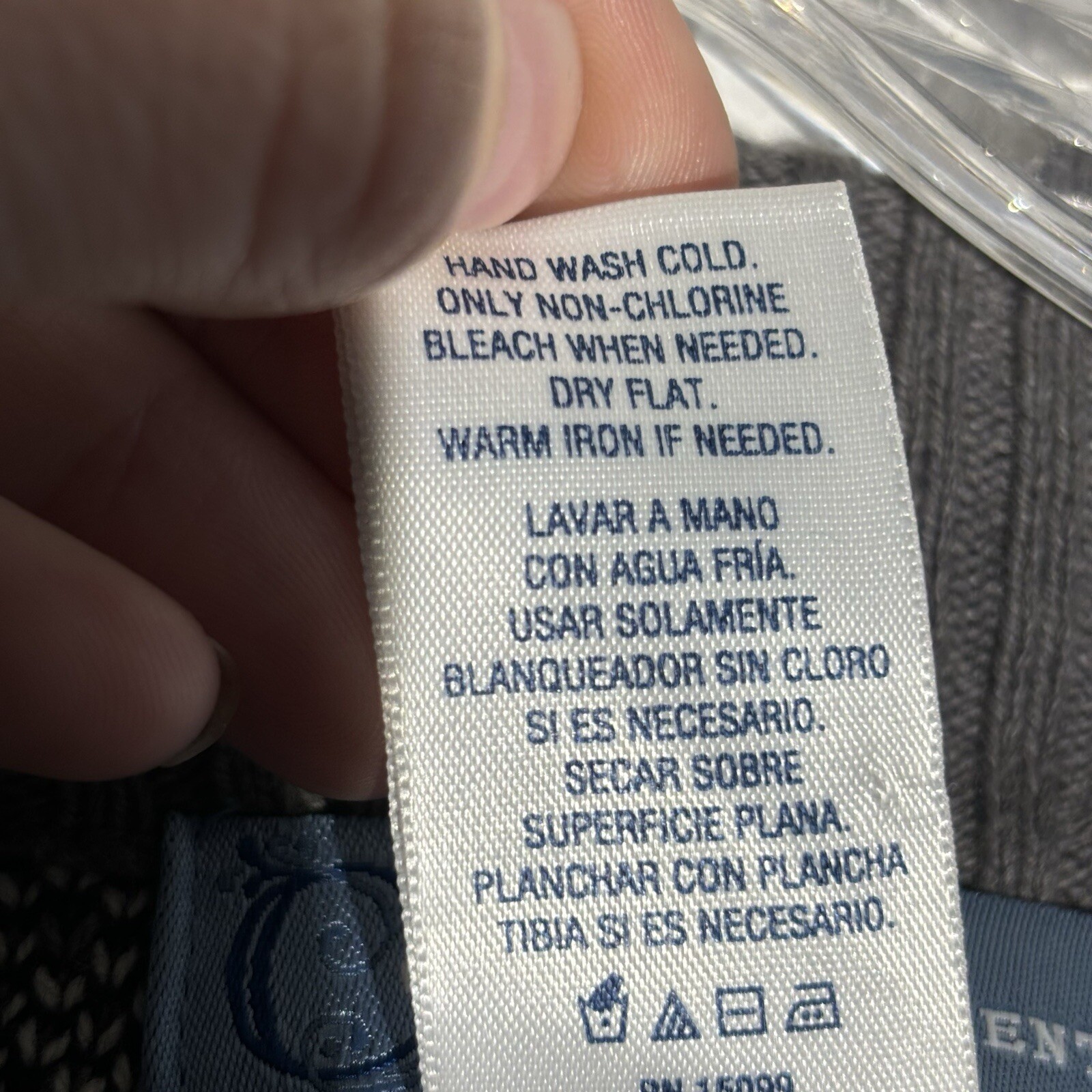 Vintage Classic Elements Argyle Plaid Sweater Siz… - image 7