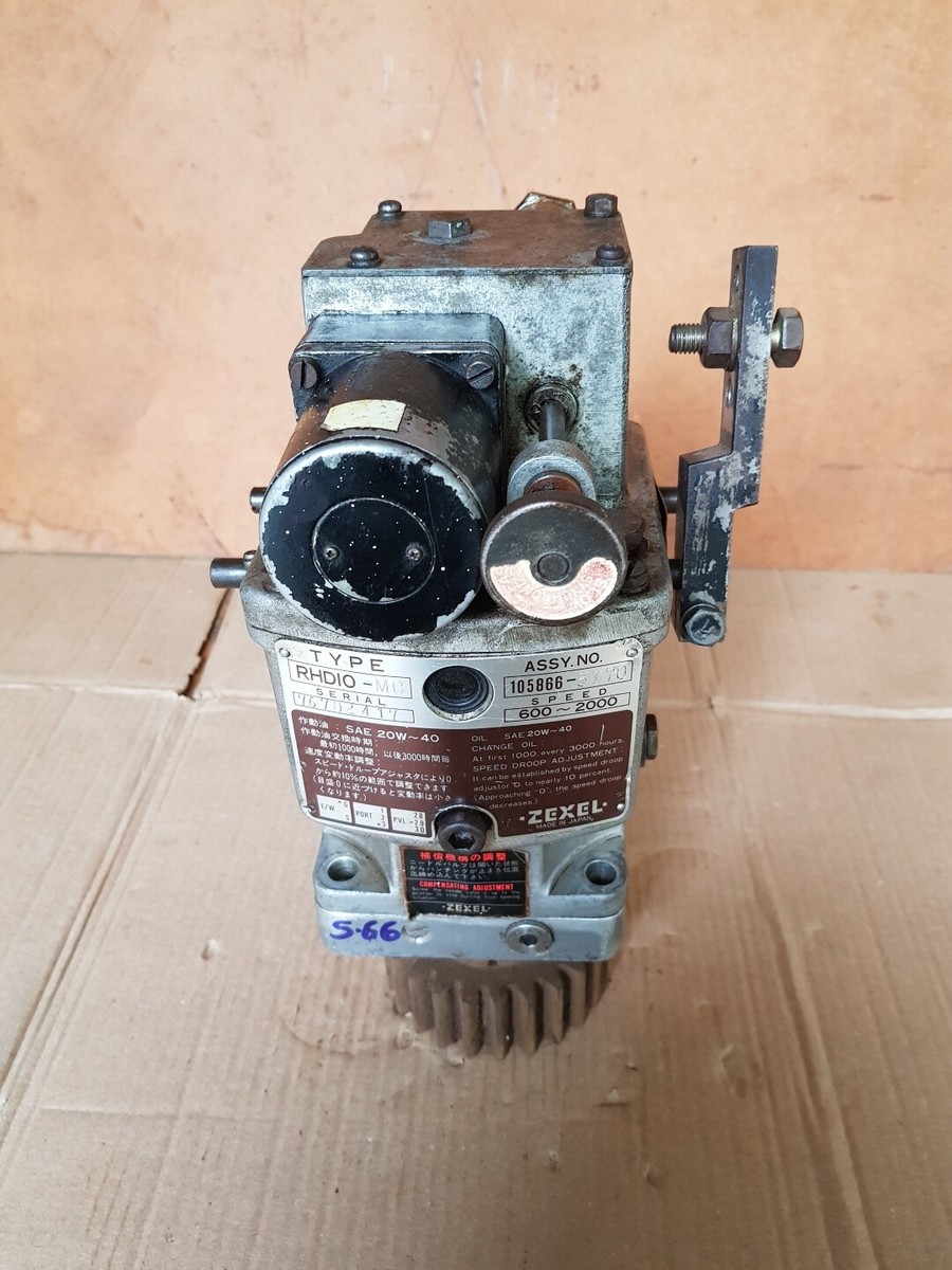 Zexel RHD10-MC Governor 105866-5170 600 2000 | eBay