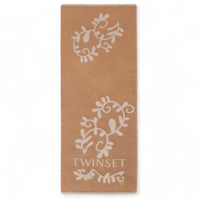 NEW TWIN-SET Scarve Female Beige - 242TO5100-11754