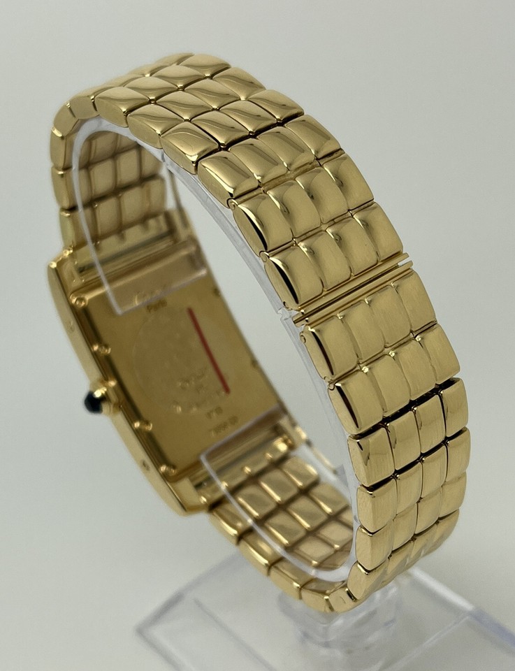 Cartier Tank Americaine 18ct Yellow Gold Serviced 23mm Gents Ladies