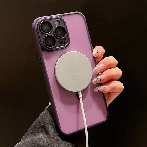 Coque Rigide Magnétique Magsafe Antichoc Pour iPhone 16 15 14 13 12 Pro Max 11 - Photo 3 sur 20