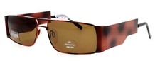 New GIANFRANCO FERRE GFF102-S 39S 58mm Havana Sunglasses Italy Unisex