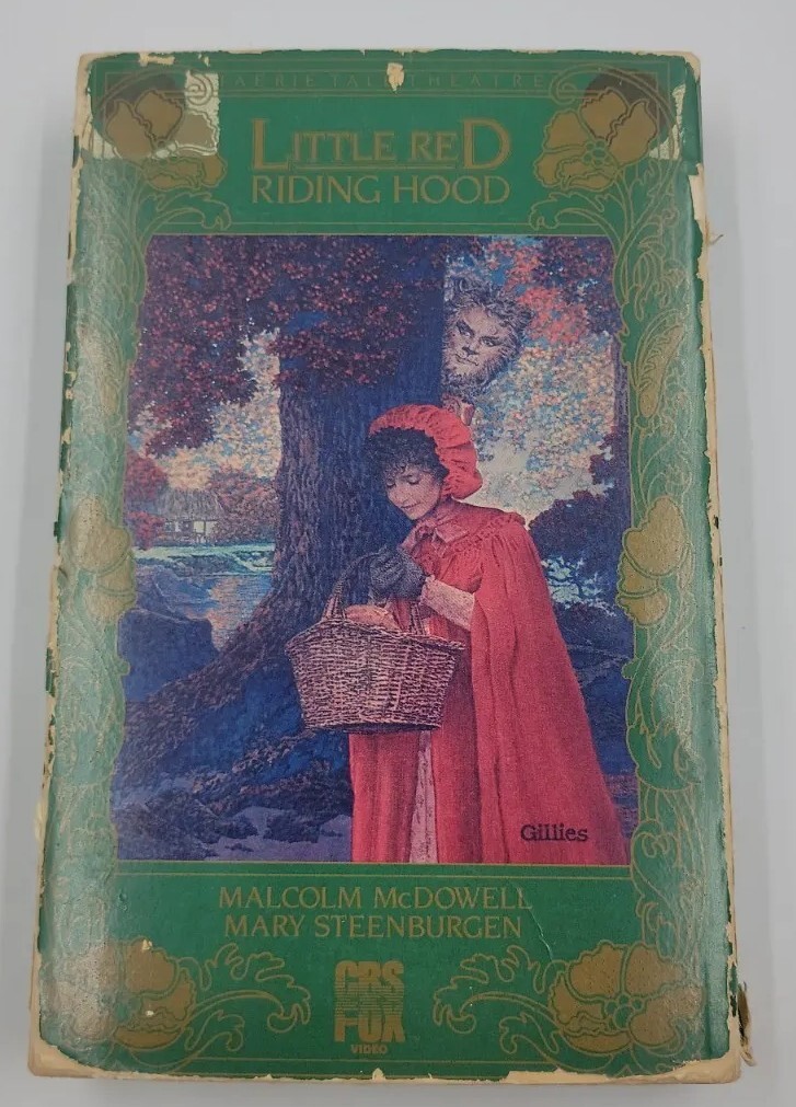 FAERIE TALE THEATRE 1983 VHS Little Red Riding Hood, Malcolm