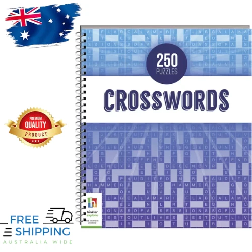250 Puzzles: Crosswords - Book* - Picture 1 of 4