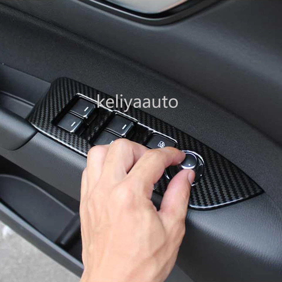 For 2017-2024 2025 Mazda CX5 CX-5 Accessories Door Window Switch Panel Cover - Imagem 3 de 4