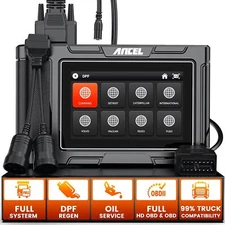 Heavy Duty Diesel Truck Diagnostic Scanner DPF Regen for Cummins Detroit Paccar