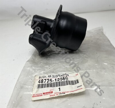 TOYOTA GENUINE 48725-12560 BUSH, REAR AXLE CARRIER, RH or LH OEM