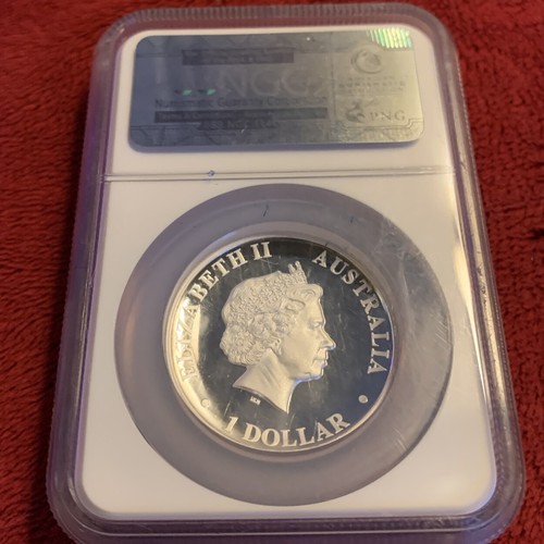 $1 2012P Australian Kangaroo NGC PR70 Ultra Cameo HIGH RELIEF 1 oz silver - Picture 8 of 8