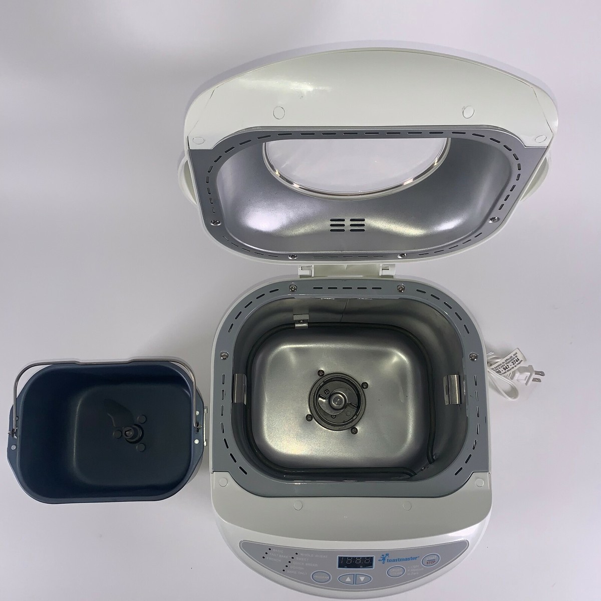 Toastmaster Bread Maker Machine Model TBR15 120V 560W Tested