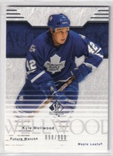 2003-04 SP Authentic Future Watch #161 Kyle Wellwood RC /900 - SET BREAK