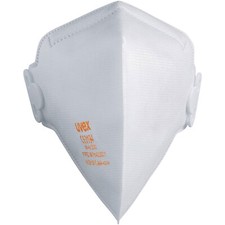 uvex 8743200 silv-Air mask FFP2 3 pcs folding no valve EN 149 compliant