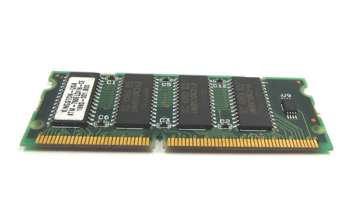 KINGSTON KTM-760ELD/16 16MB EDO 144-Pin 60ns SODIMM RAM Memory | eBay