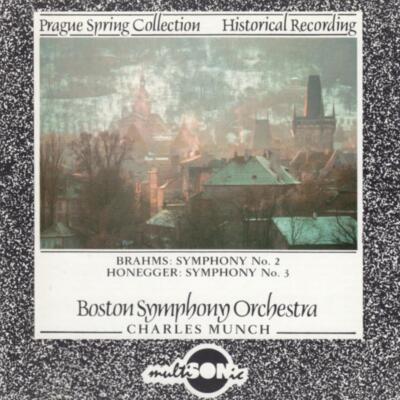 Various - Brahms: Symphony No. 2, Honneger: Symphony No. 3 CD (1990) Audio