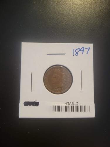 1897 Indian Head Cent 1C - Bild 2 von 9