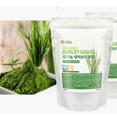 100% Organic Barley Grass Powder Green Herb Super Food 300g + Track