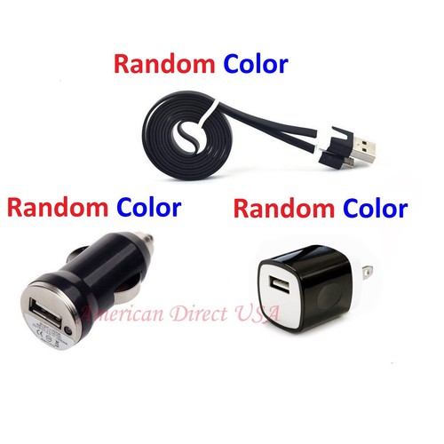 3IN1 NEW Fast Micro USB Charger Home Wall Travel AC Charger & Car For Cell Phone - 第 2/6 張圖片