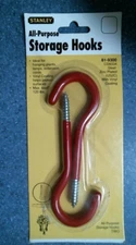 Stanley 81-9300, All Purpose Storage Hooks, 2 pk., FREE SHIPPING