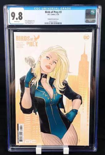 Birds of Prey #3 CGC 9.8 OTTO SCHMIDT 1:25 Ratio Variant Cover DC Comics 2024