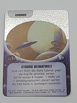 Star Quest Einzelkarte Kronos bespielt Holo